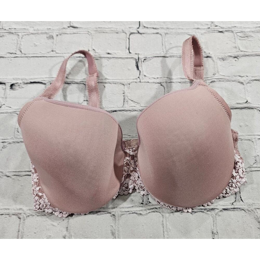 Wacoal Bra 853191 Embrace Lace Full Coverage Lined Pink WOMENS SIZE 32DD